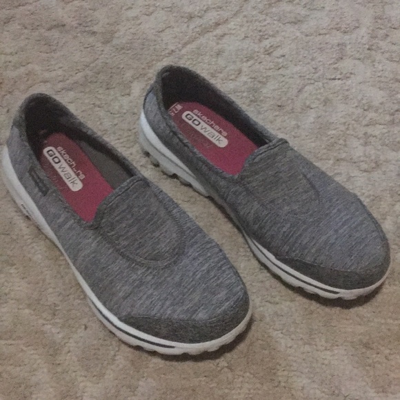 skechers go walk original grey